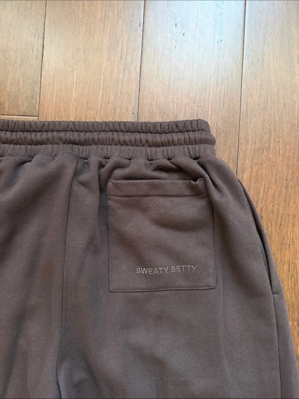 Sweaty Betty Men's Brown Wide-Leg Drawstring Joggers
